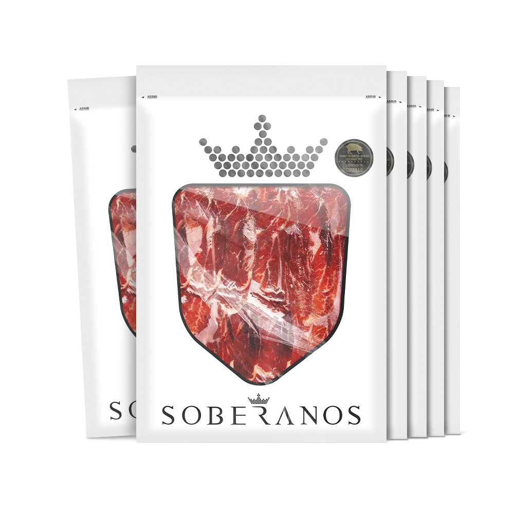 5+1 Sobres Jamón Loncheado de Cebo...